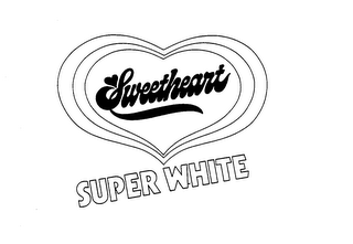 SWEETHEART SUPER WHITE logo