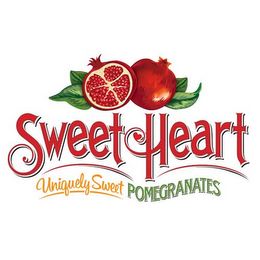 SWEETHEART UNIQUELY SWEET POMEGRANATES logo