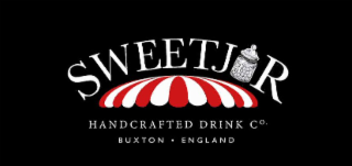 SWEETJAR HANDCRAFTED DRINK CO. BUXTON . ENGLAND logo