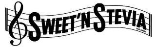 SWEET'N STEVIA BRAND logo