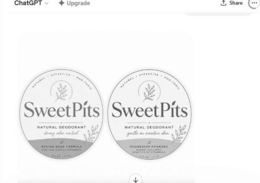 SWEETPÍTS NATURAL EFFECTIVE NON-TOXIC NATURAL DEODORANT logo