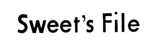 SWEET'S FILE logo