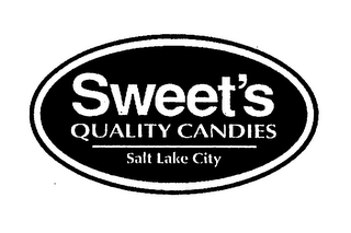 SWEET'S QUALITY CANDIES SALT LAKE CITY logo