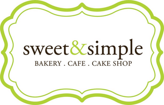 SWEET&SIMPLE BAKERY.CAFE.CAKE SHOP logo