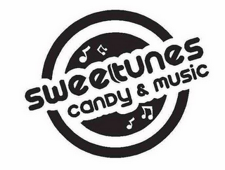 SWEETUNES CANDY & MUSIC logo