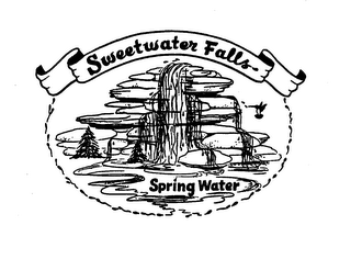 SWEETWATER FALLS SPRING WATER logo