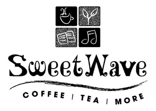 SWEETWAVE COFFEE TEA MORE logo