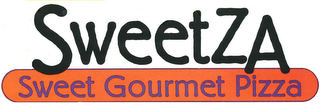 SWEETZA SWEET GOURMET PIZZA logo