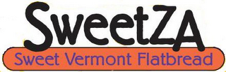 SWEETZA SWEET VERMONT FLATBREAD logo