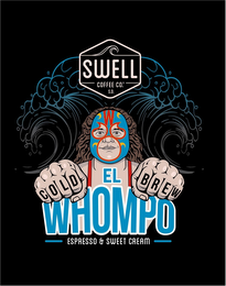 SWELL COFFEE CO. S.D. COLD BREW EL WHOMPO ESPRESSO & SWEET CREAM logo
