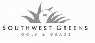 SWG 1 SOUTHWEST GREENS GOLF & GRASS logo