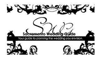 SWG SACRAMENTO WEDDING GUIDE YOUR GUIDE TO PLANNING THE WEDDING YOU ENVISION. logo