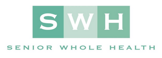 SWH SENIOR WHOLE HEALTH logo