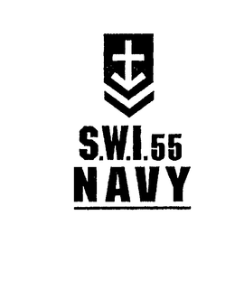 S.W.I.55 NAVY logo