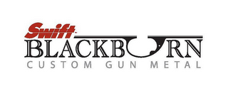 SWIFT BLACKBURN CUSTOM GUN METAL logo