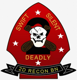 SWIFT SILENT DEADLY 2D RECON BN logo