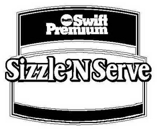 SWIFT SWIFT PREMIUM SIZZLE'N SERVE logo