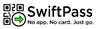 SWIFTPASS NO APP. NO CARD. JUST GO. logo