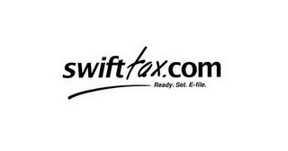 SWIFTTAX.COM READY. SET. E-FILE. logo
