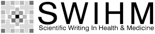 SWIHM SCIENTIFIC WRITING IN HEALTH & MEDICINE logo