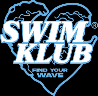 SWIM KLUB FIND YOUR WAVE logo