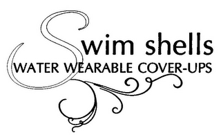 SWIM SHELLS WATER WEARABLE COVER-UPS logo