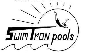 SWIM TRON POOLS logo