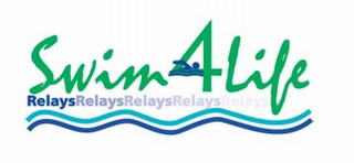 SWIM4LIFE RELAYS RELAYS RELAYS RELAYS RELAYS logo