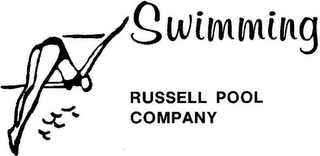SWIMMING RUSSELL POOL COMPANY logo