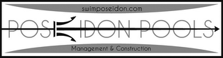 SWIMPOSEIDON.COM POS IDON POOLS MANAGEMENT & CONSTRUCTION logo