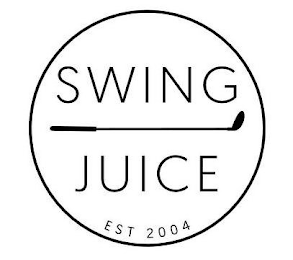 SWING JUICE EST 2004 logo