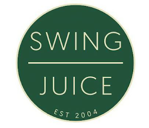 SWING JUICE EST 2004 logo