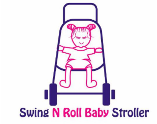 SWING N ROLL BABY STROLLER logo