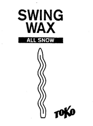 SWING WAX ALL SNOW TOKO logo