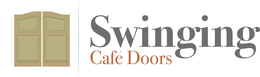 SWINGING CAFÉ DOORS logo