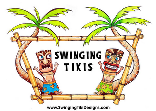SWINGING TIKIS / WWW.SWINGINGTIKIDESIGNS.COM logo