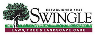 SWINGLE LAWN, TREE & LANDSCAPE CARE ESTABLISHED 1947 logo