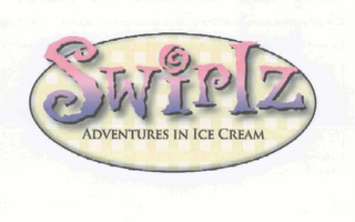 SWIRLZ ADVENTURES IN ICE CREAM logo
