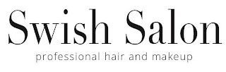 SWISH SALON PROFESSIONAL HAIR AND MAKEUP logo