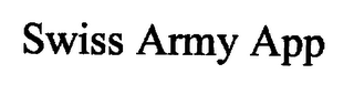 SWISS ARMY APP logo