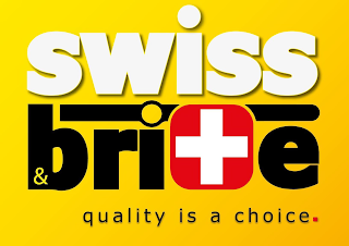 SWISS & BRITE QUALITY IS A CHOICE. logo