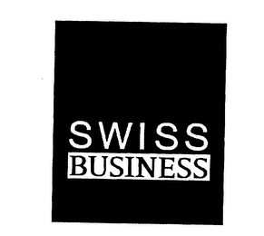 SWISS BUSINESS logo