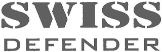 SWISS DEFENDER logo
