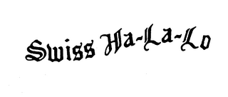 SWISS HA-LA-LO logo
