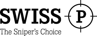 SWISS P THE SNIPER'S CHOICE logo