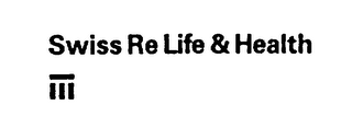 SWISS RE LIFE & HEALTH logo