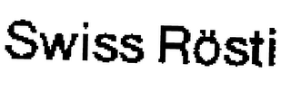 SWISS ROSTI logo