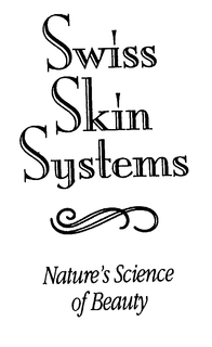 SWISS SKIN SYSTEMS NATURE'S SCIENCE OF BEAUTY logo