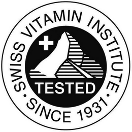 SWISS VITAMIN INSTITUTE SINCE 1931 TESTED logo