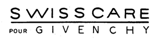 SWISSCARE POUR GIVENCHY logo